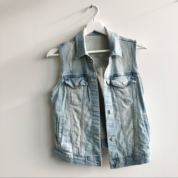 American Eagle Outfitters Denim - AMERICAN EAGLE - Jean Vest